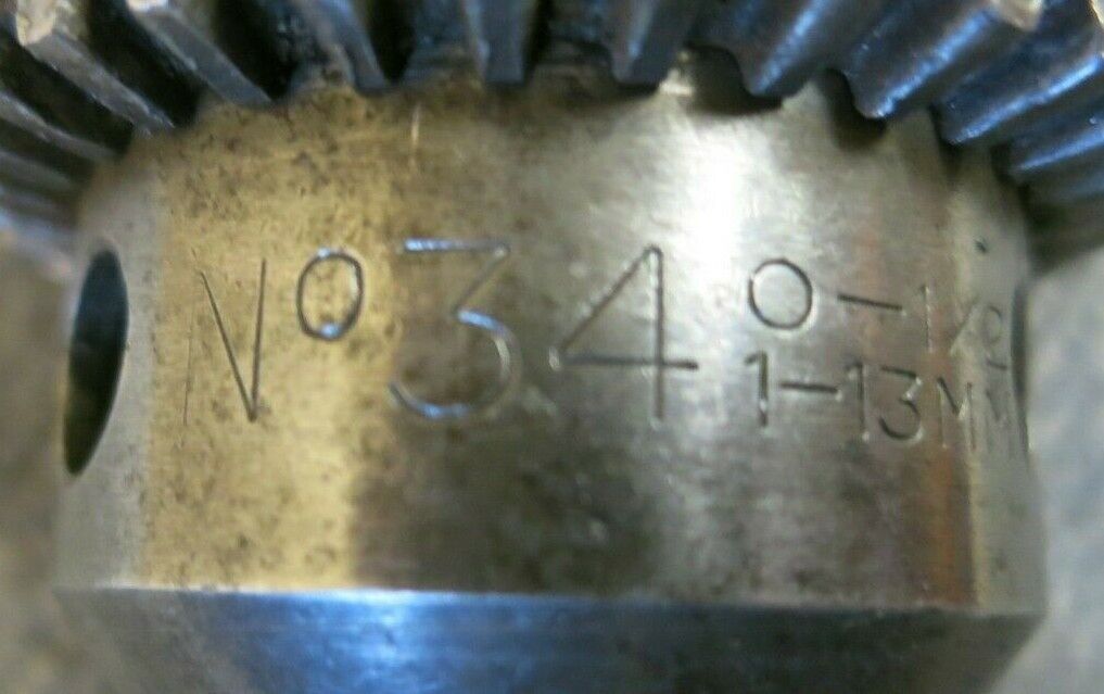 Jabcos Chuck No 34 Cap 1" To 13" Drill Chuck