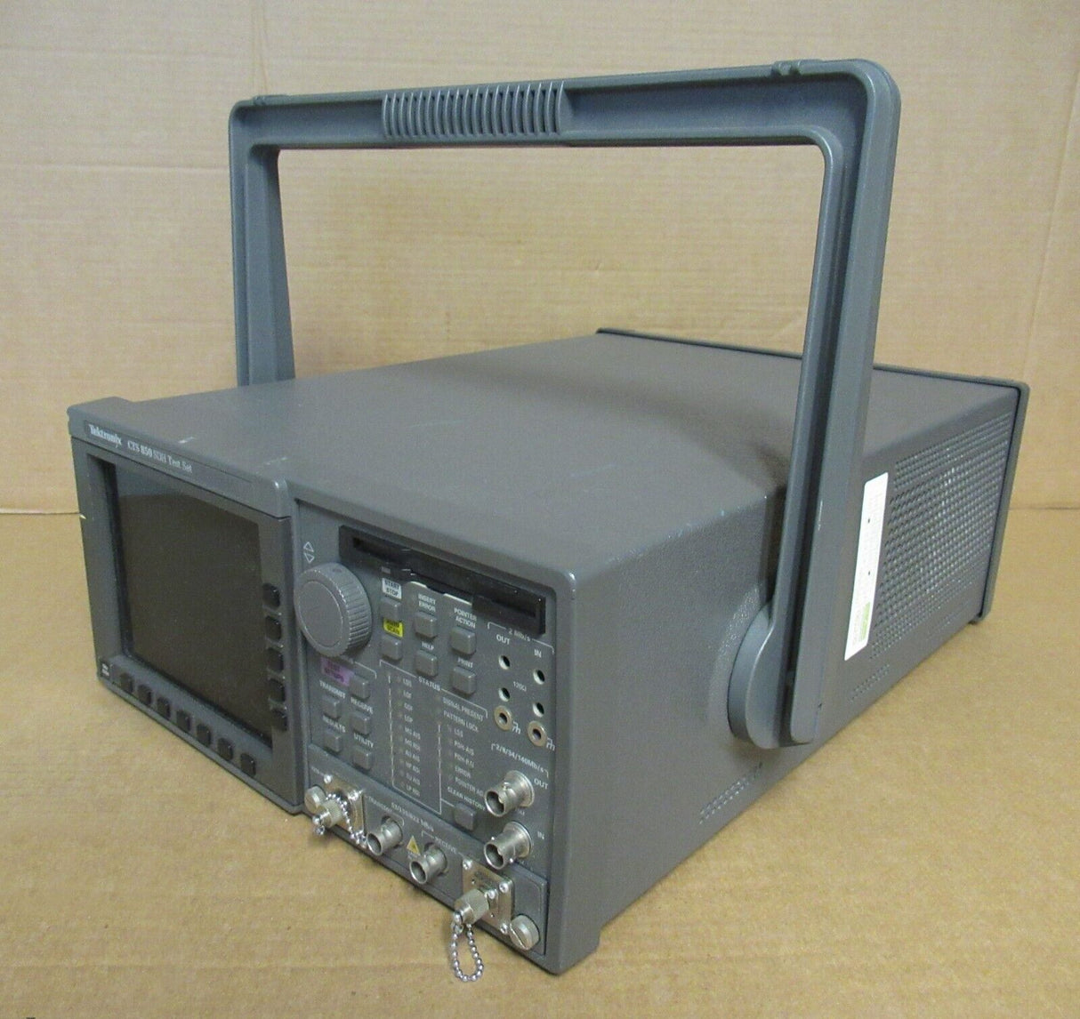 Tektronix CTS850 SDH Test Set Opt.04,14,38 + Fiber Optic Plug-In 52,155,622Mb/s