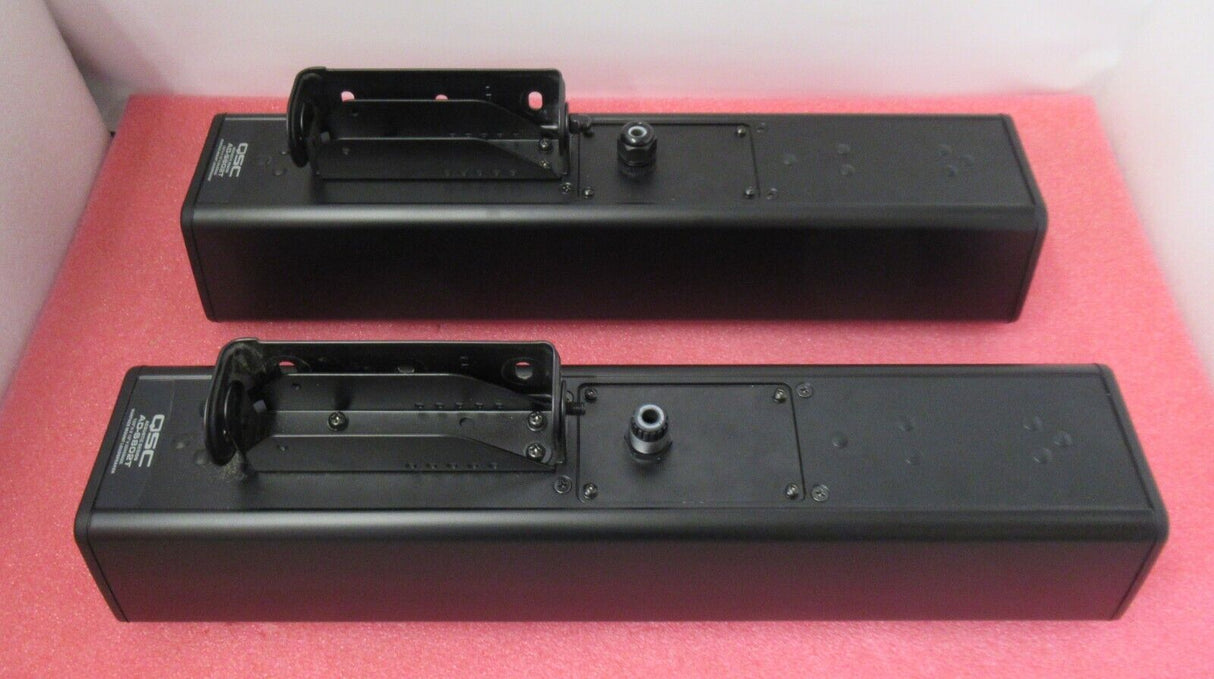 2 x QSC AcousticDesign AD-S802T 8-Driver Column Surface-Mount Loudspeaker Black