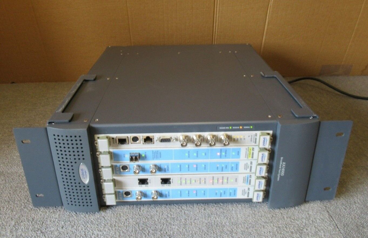 Spirent AX/4000 Breitband-Testsystem 500100CE 500105 401325 500002CE 401324CE