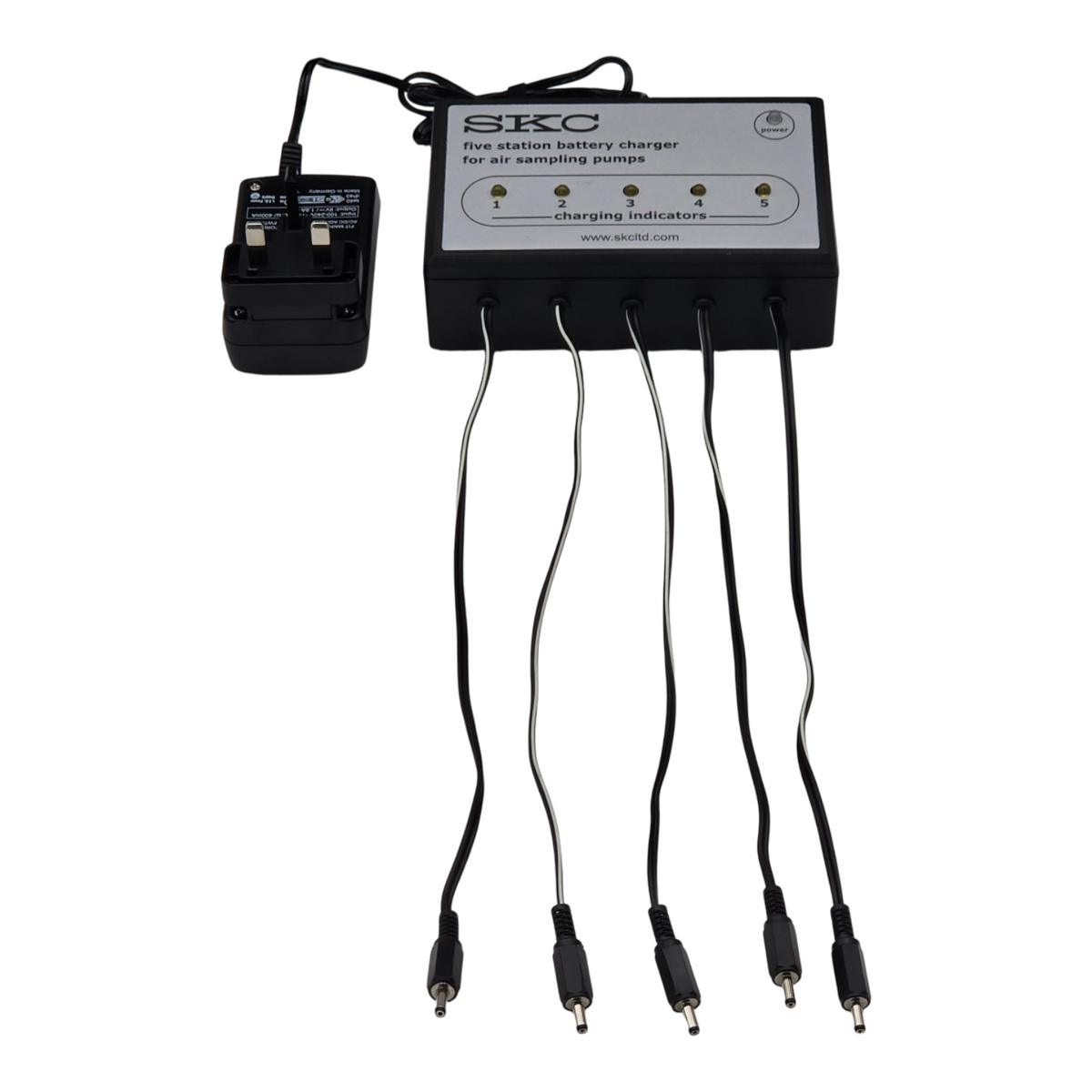 SKC 210 1002MTX Pocket Air Sampling Pump Kit of 4 + 1 Faulty with 5 Unit Charger5