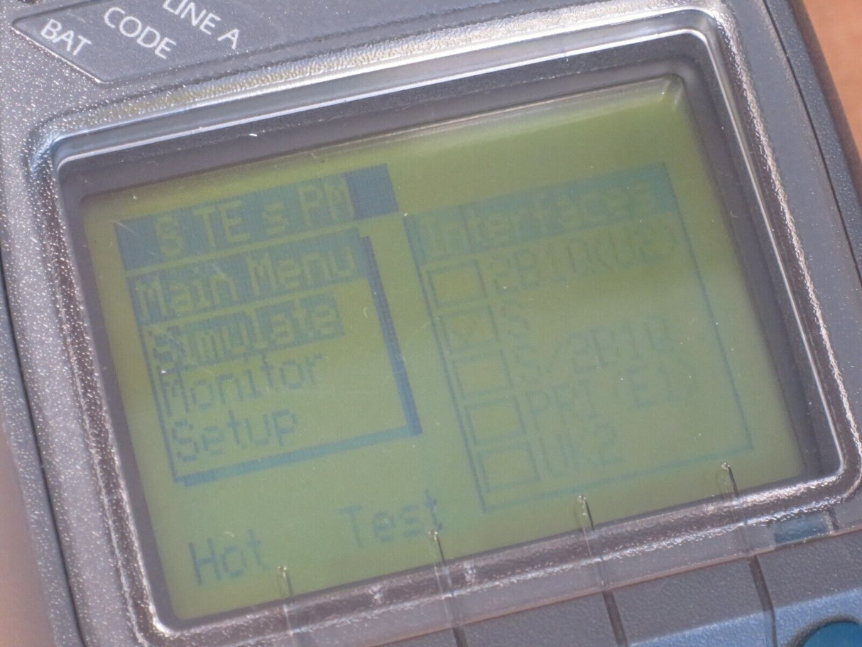 Trend Communications Aurora Sonata Hand Held ISDN Tester +S +U Interface Modules