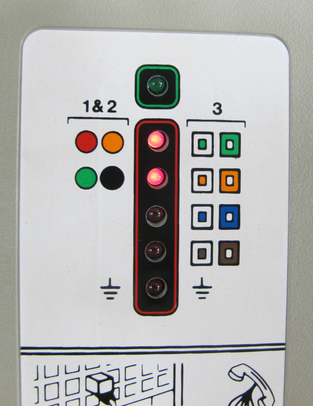 IBM 4760501 Cabling System Tester Scanner Unit In Hard Carry Case With 2 x Cable