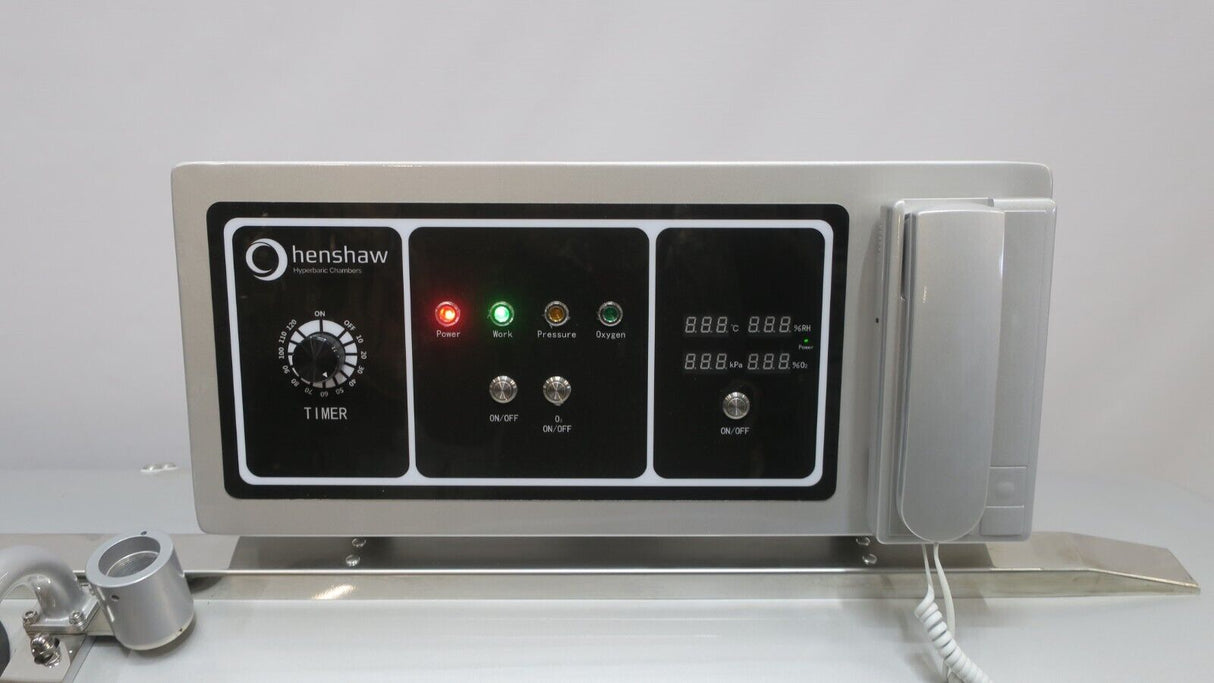 Henshaw XL Pro Hyperbaric Oxygen Therapy 1.49 ATA HBOT Rehab Medical Chamber