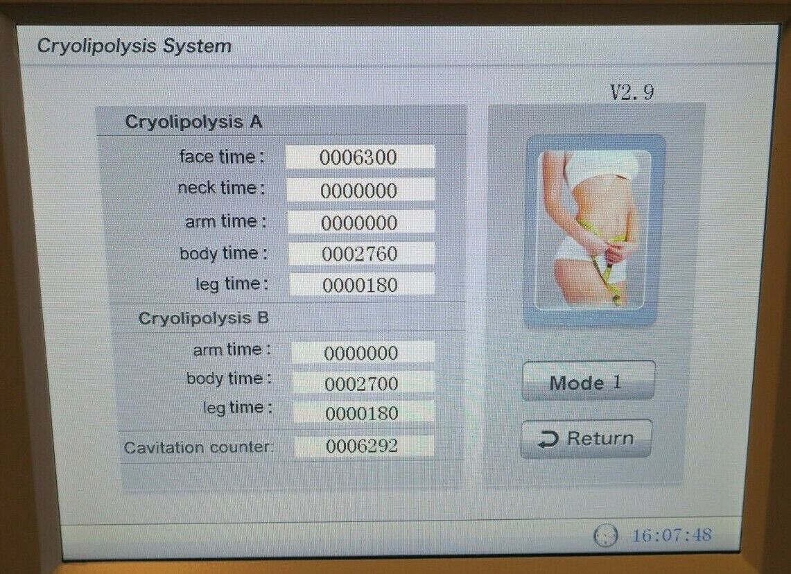 High Profile Technologies IsoLipo + Cavitation Cryo Lipo Fat Freezing Machine