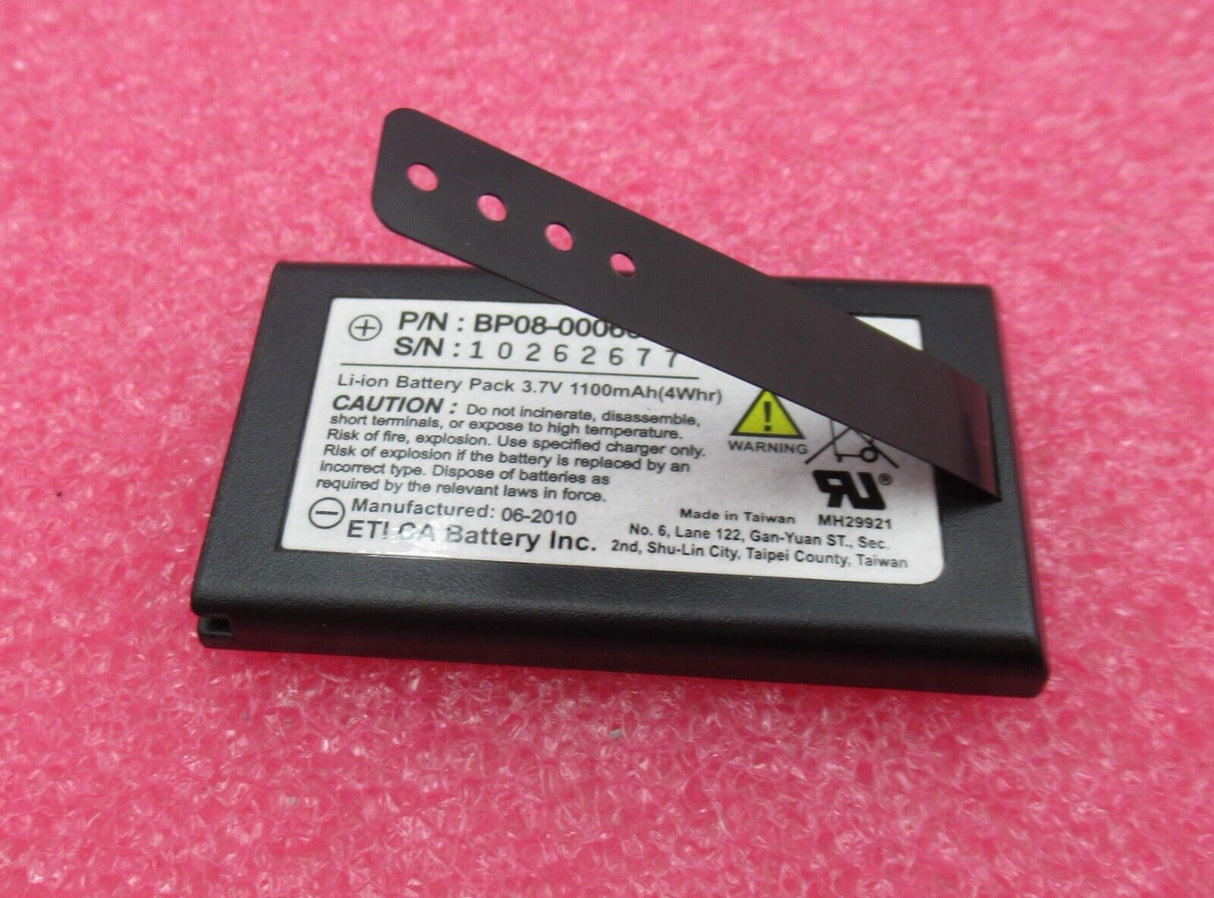 2 x Datalogic BP08-000600 Barcode Scanner Li-ion Battery Pack 3.7V 1100mAh 4Whr