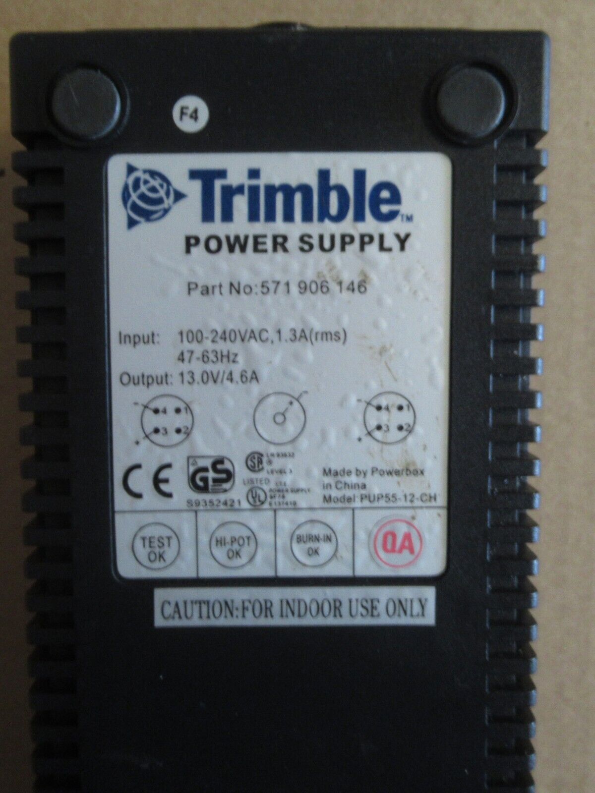 Trimble Spectra Precision Power Pack Kit With Super Charger 3x Battery 571906145