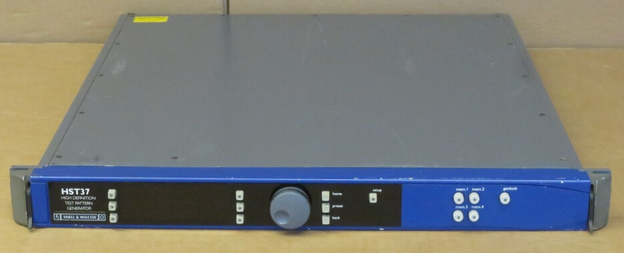 Snell & Wilcox HST37 HD High Definition Test Pattern Generator 3x SDI Out
