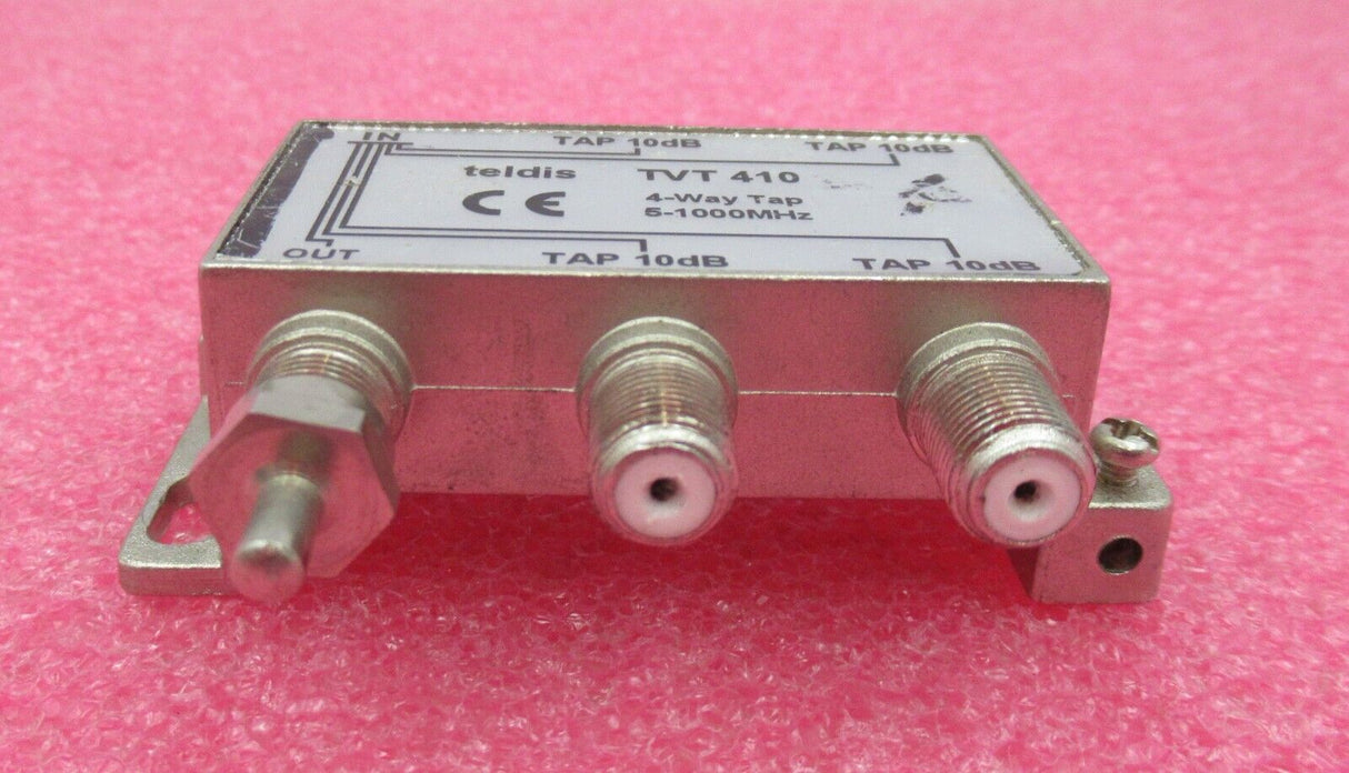 Teldis TVT410 4 Way Tap 10.5dB