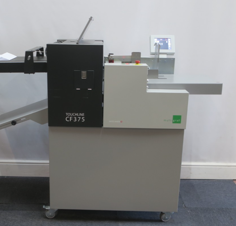 Multigraf Touchline CF375 Eurofold Paper Auto Digital Creaser Folder Machine1
