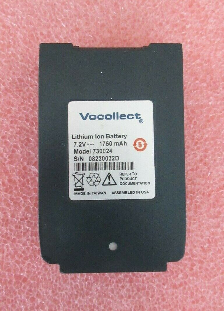 Vocollect 730024 BT-601-1 Lithium Ion Rechargeable Battery