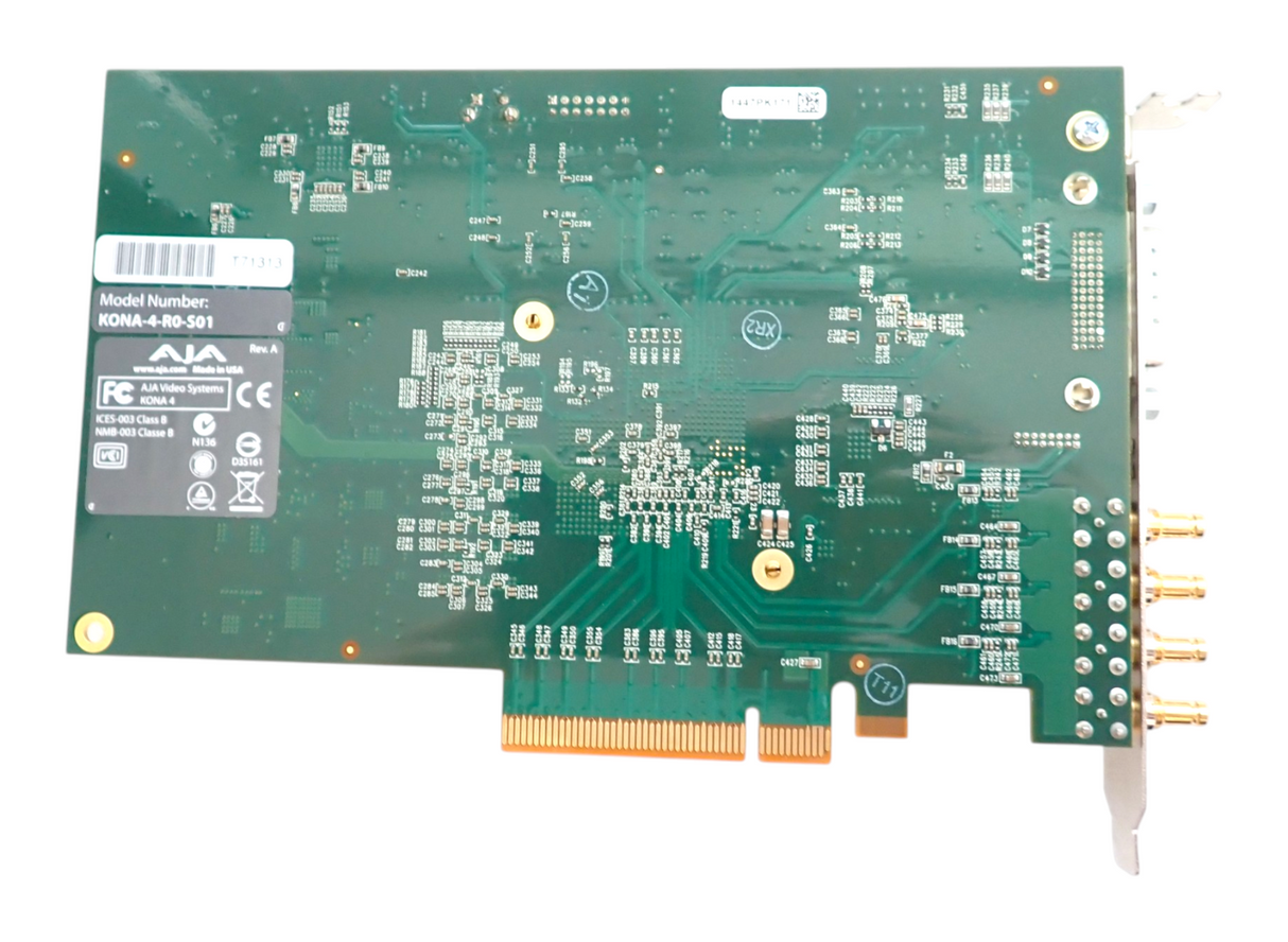 AJA KONA 4 R0 S01 4K/2K/3G/Dual Link/HD/SD 10 Bit PCIE Card with HDMI Output6