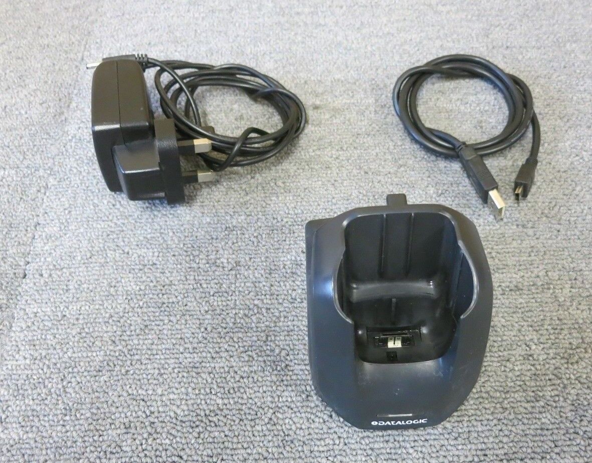 Datalogic DL-MEMOR-SINGLE-CRADLE 94A151110 Single Slot Desk Cradle Charger