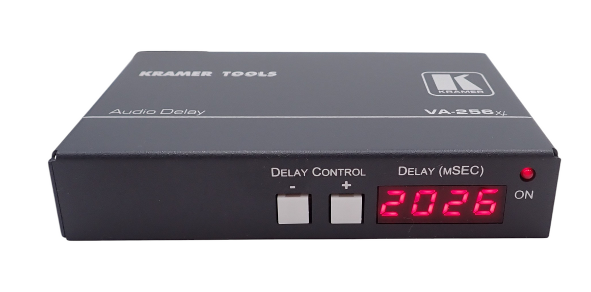 Kramer VA-256XL High Performance Balanced Stereo Audio Delay + Connector & Cable0