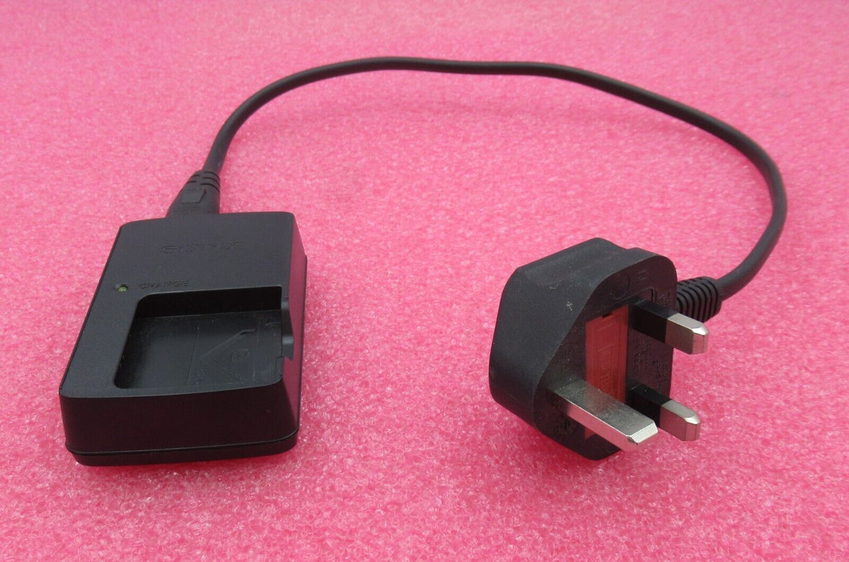 Sony Genuine Battery Charger Power Supply and Mains Power Cable - BC-CSN