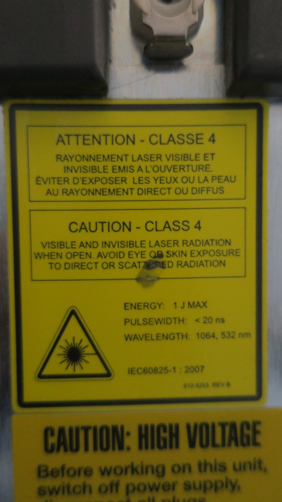 Hoya ConBio Medlite C6 Q-Switched Nd:YAG Tattoo Removal HR SR Acne Skin Laser