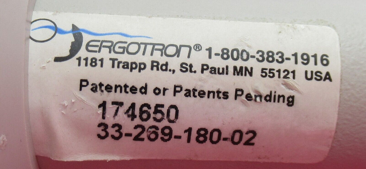 Ergotron 33-269-180-02 Grey HD FPM Arm & 10" Lift Arm Grommet Mount Kit