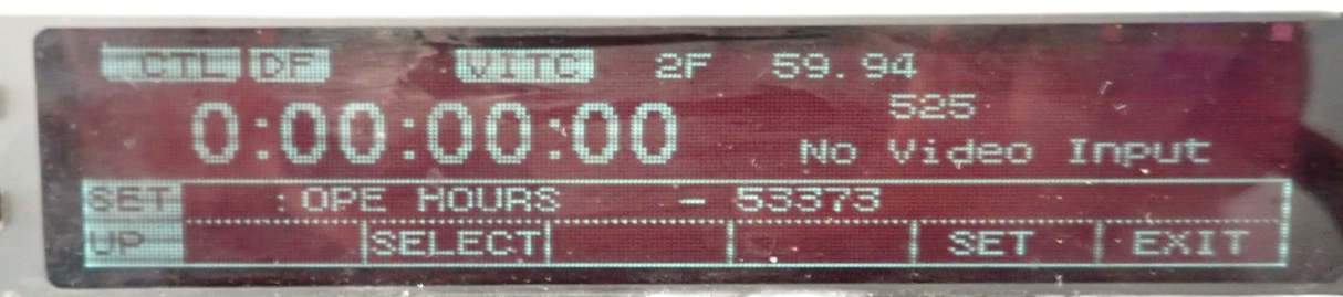 Sony DVWM2000 Digital Betacam Videocassette Recorder / Player SP SX IMX6