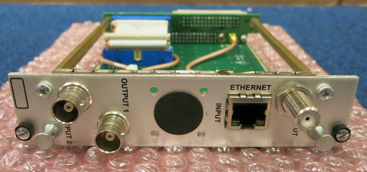 Scientific Atlanta Galaxy Rear Connection Card Ethernet / BNC Twistlock 4017889