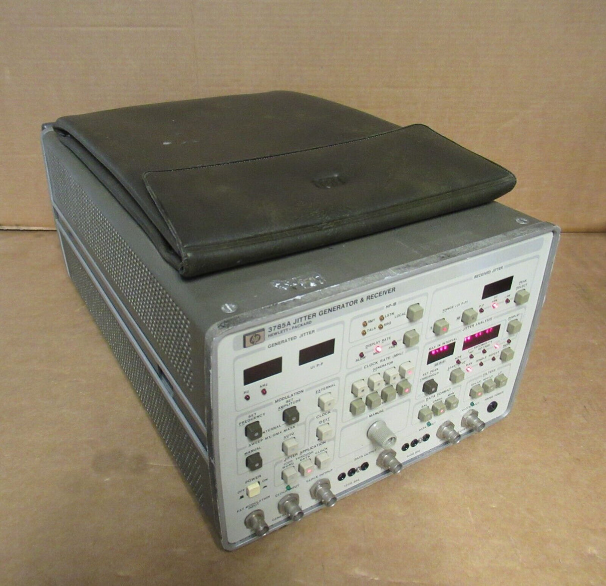 HP Agilent 3785A PCM/TDM Jitter Generator & Receiver 48Hz - 66Hz 220V