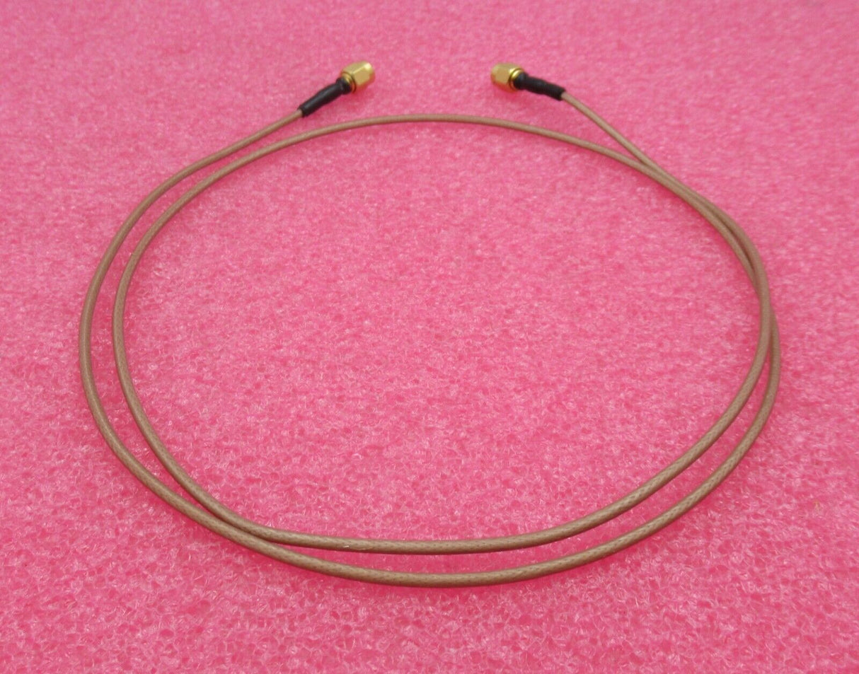 SMA Plug Male Straight To SMA Plug Male Straight 1M Brown Coaxial RF Cable