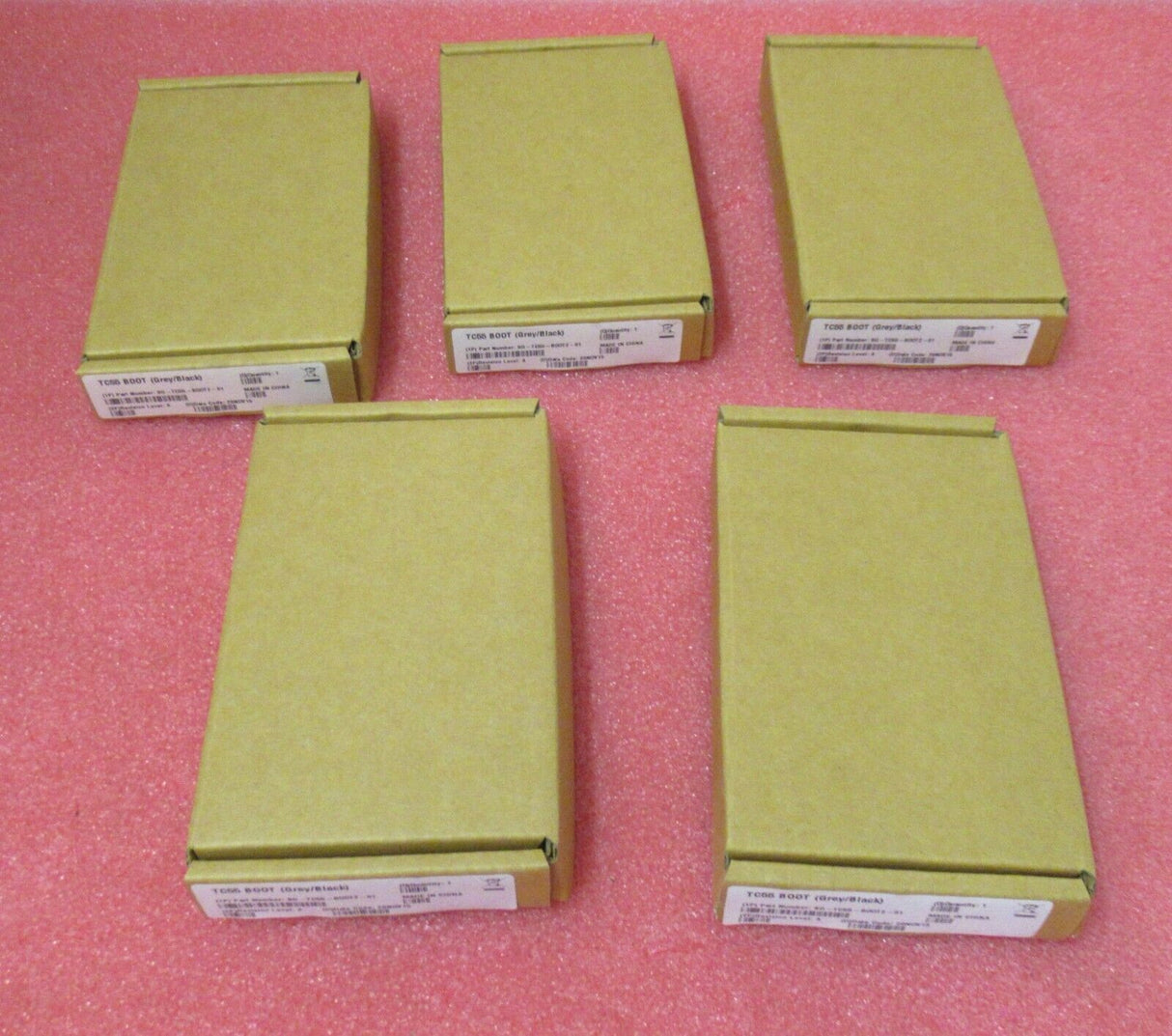 5 x New Zebra SG-TC55-BOOT2-01 Grey/Black Protective Boot Case TC55