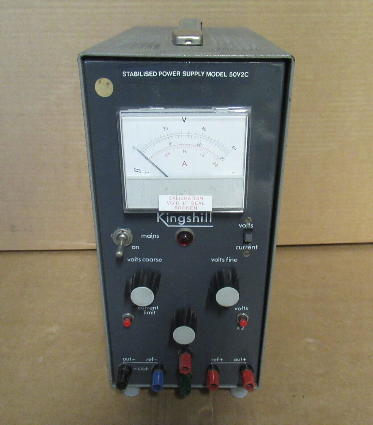 Kingshill Electronic 50V2C Stabilised Power Supply 50V
