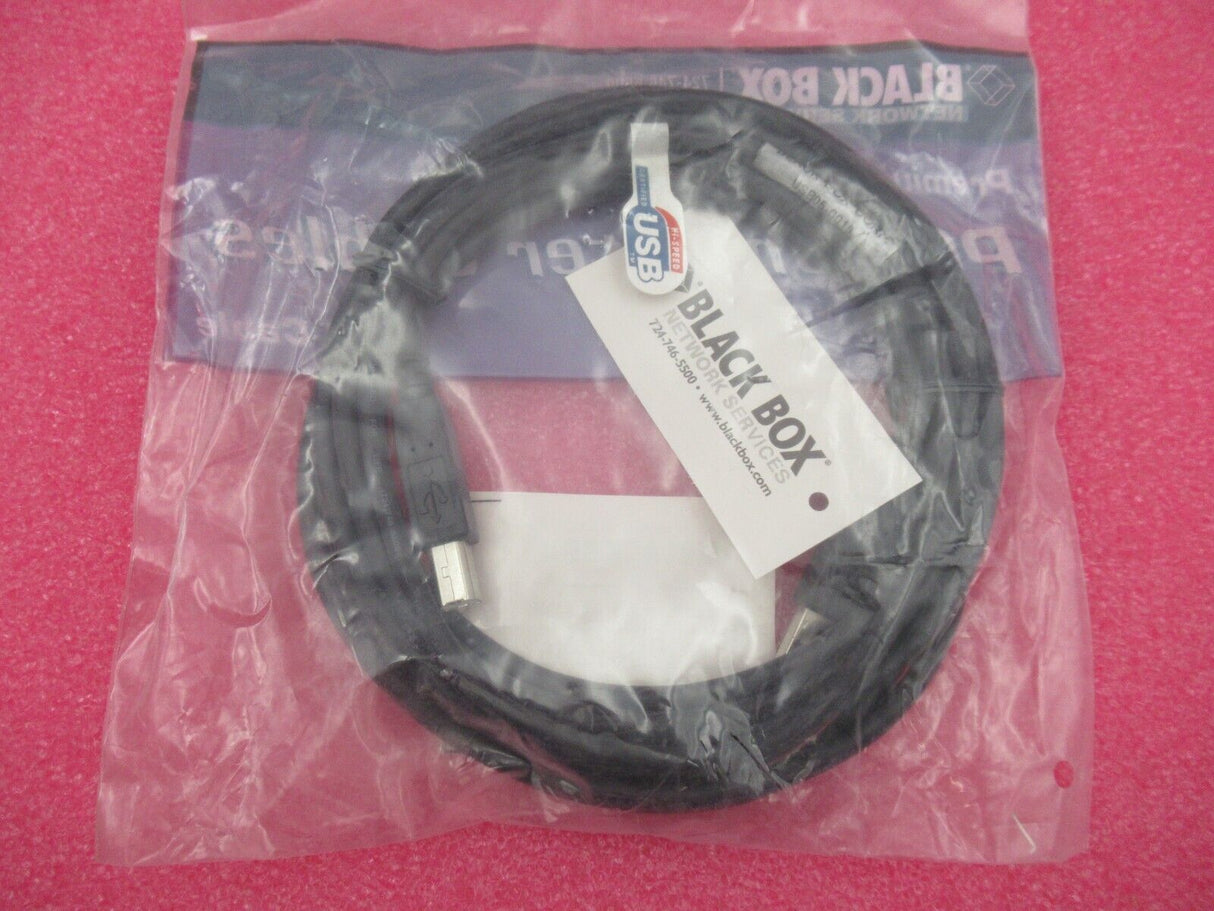 Black Box NEW USB Version 2.0 Cable 10ft 3.0m Type A to Type B - USB05-0010
