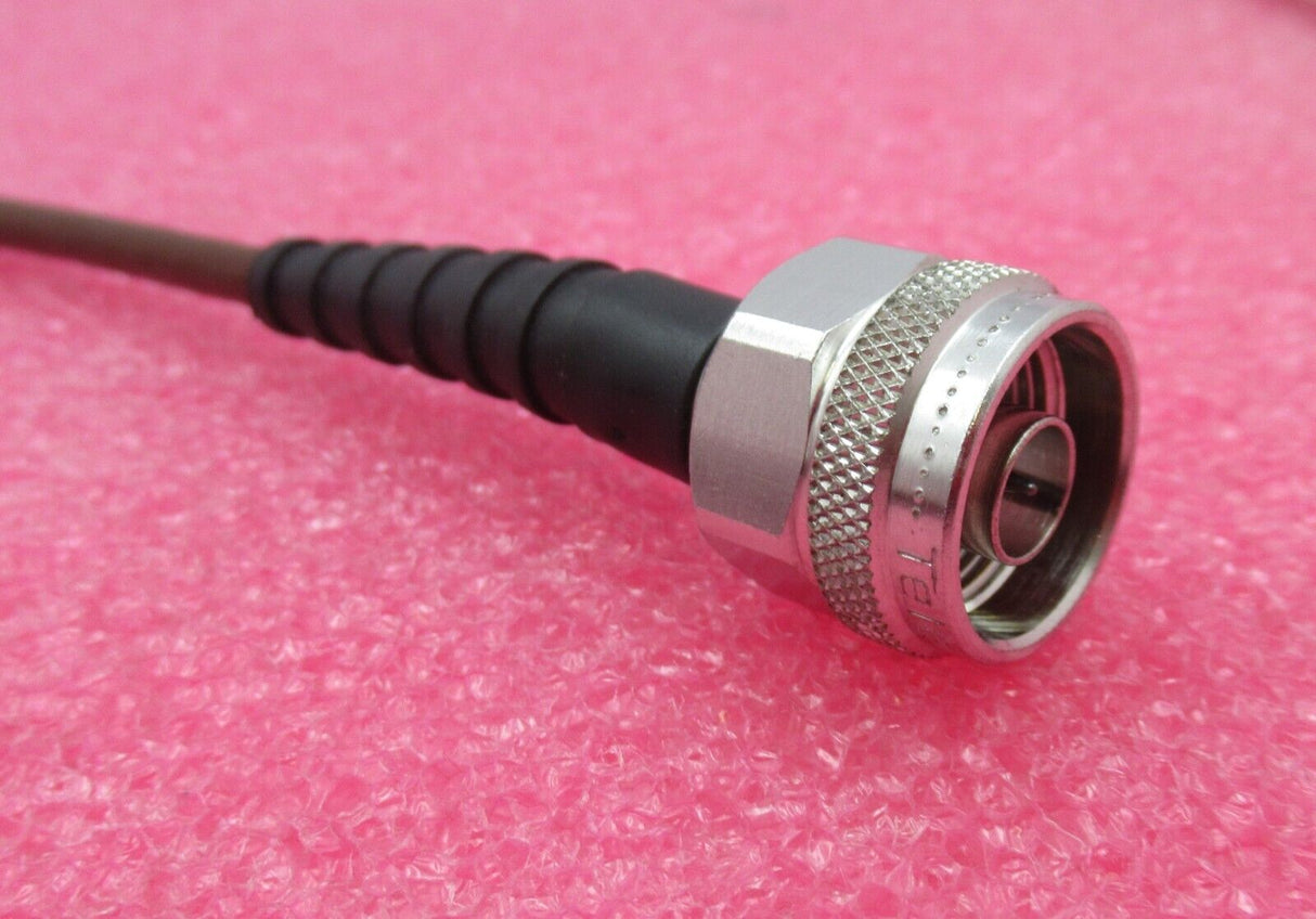 Straight N Plug Male To Straight N Plug Male 1.5M Brown Coaxial RF Cable