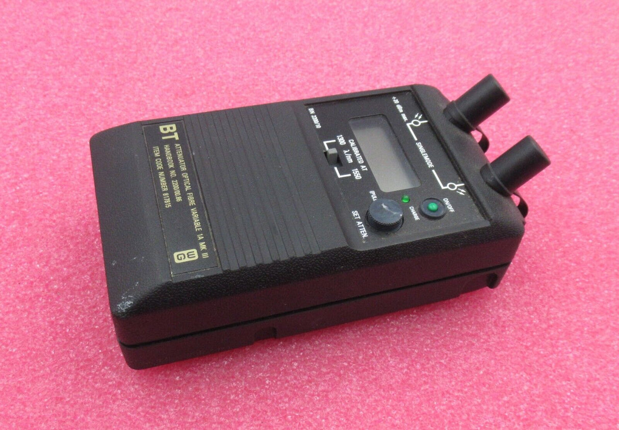 BT 817815 Attenuator Optical Fiber Variable 1A MK III 2200/00.89 BN2200/10