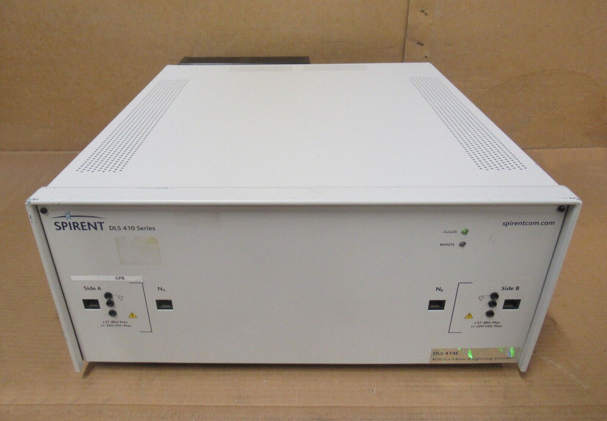 Spirent DLS-414E ADSL2++0.5mm PE 04 Straight Loop Simulator - 0-4.5Mhz Frequency