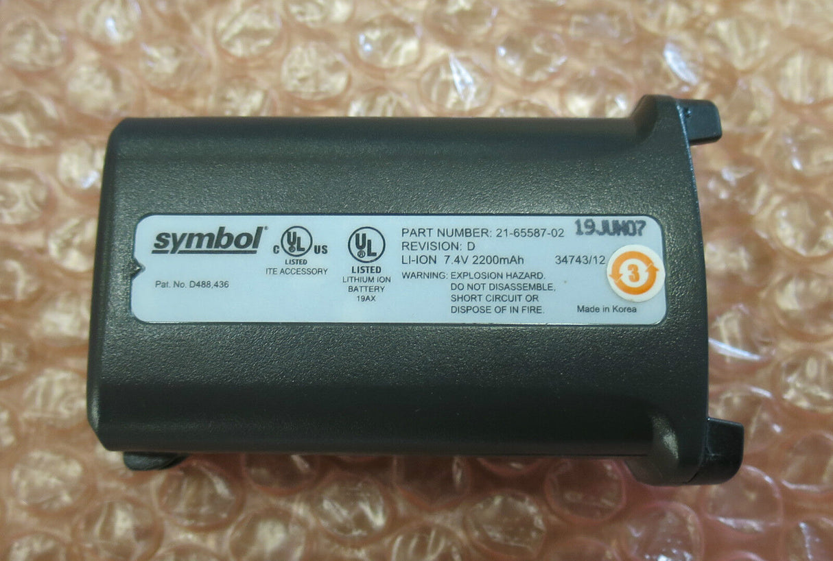 Symbol Genuine Battery MC90SAB00-?0 MC9000 MC9090 KT-21-61261-01 21-65587-02