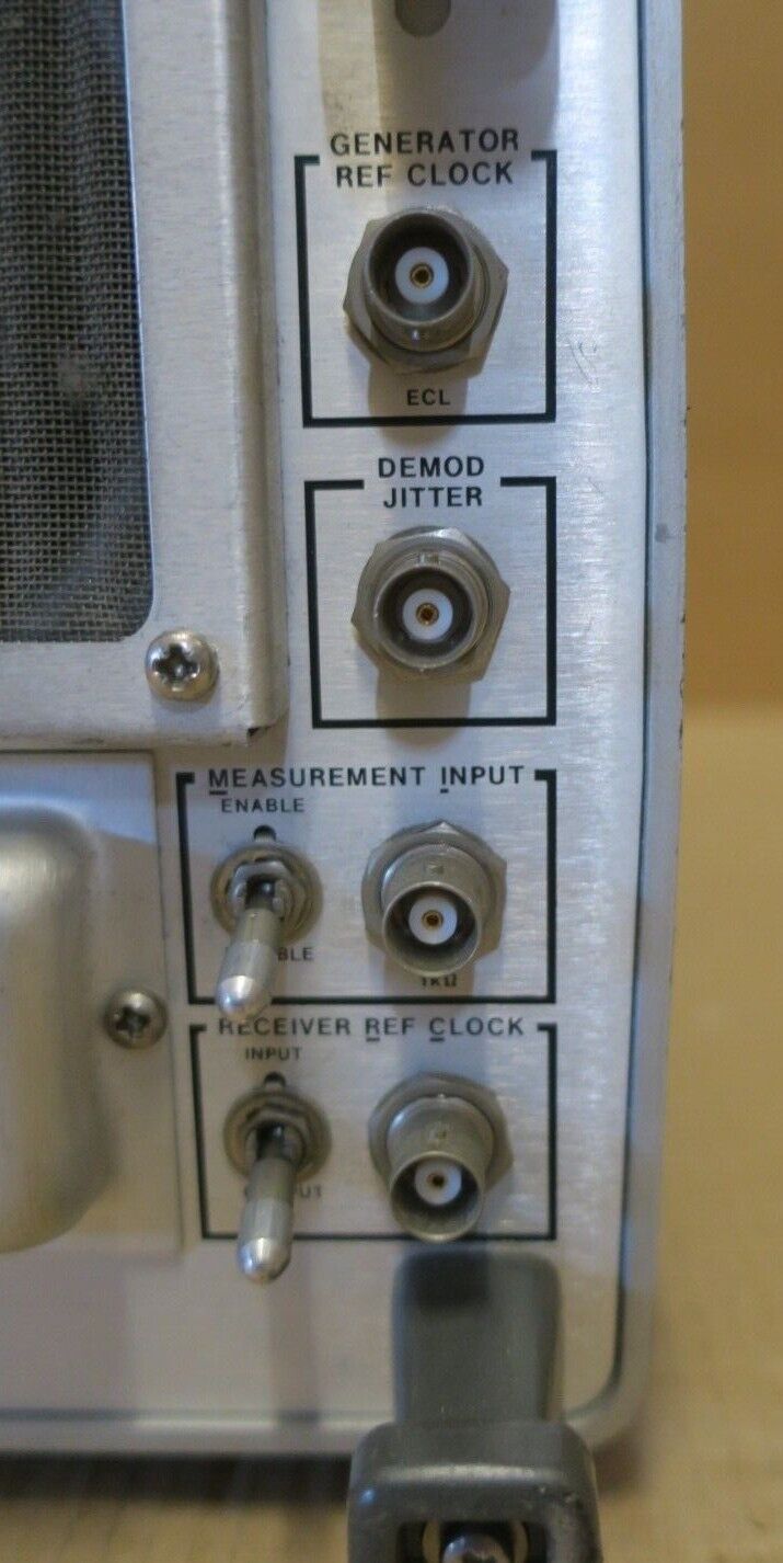 HP Agilent 3785A PCM/TDM Jitter Generator Receiver Fourth Internal Clock 001