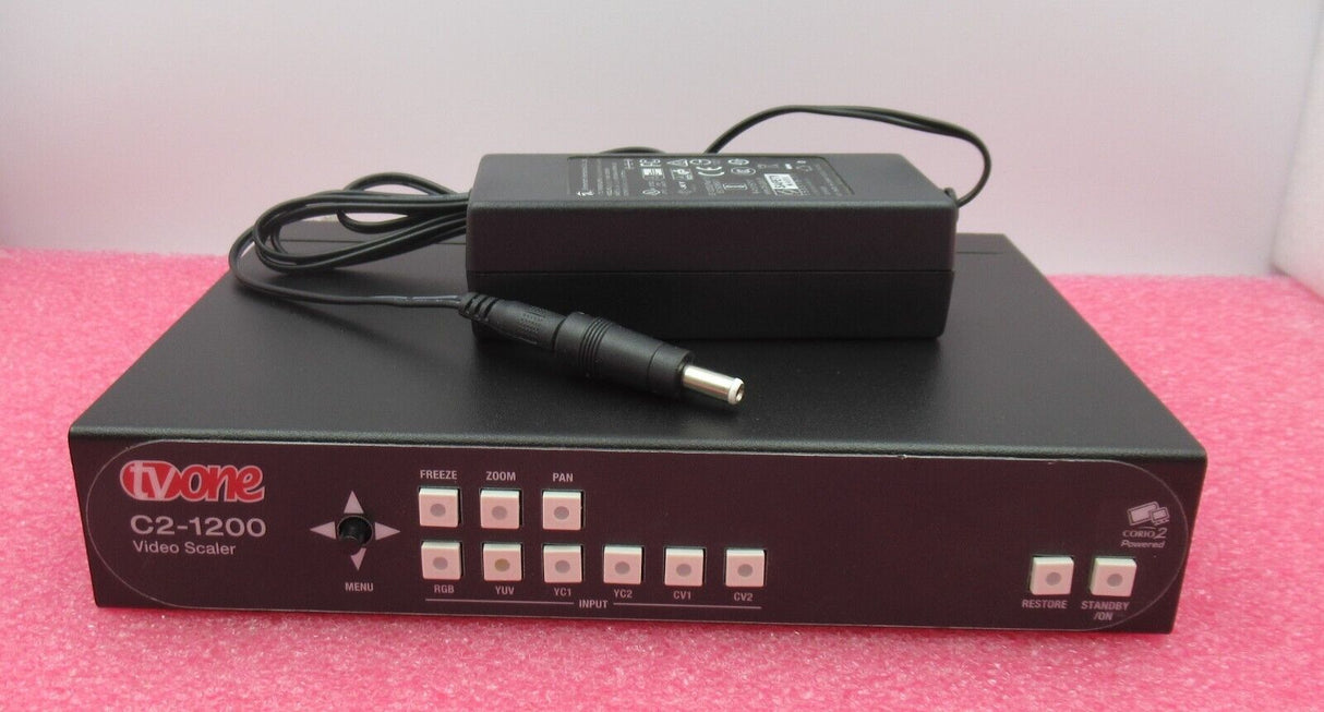 TVONE C2-1200 Video Scaler Up Conversion 2x Compisite 2x S-Video YUV C2-1200-UTP