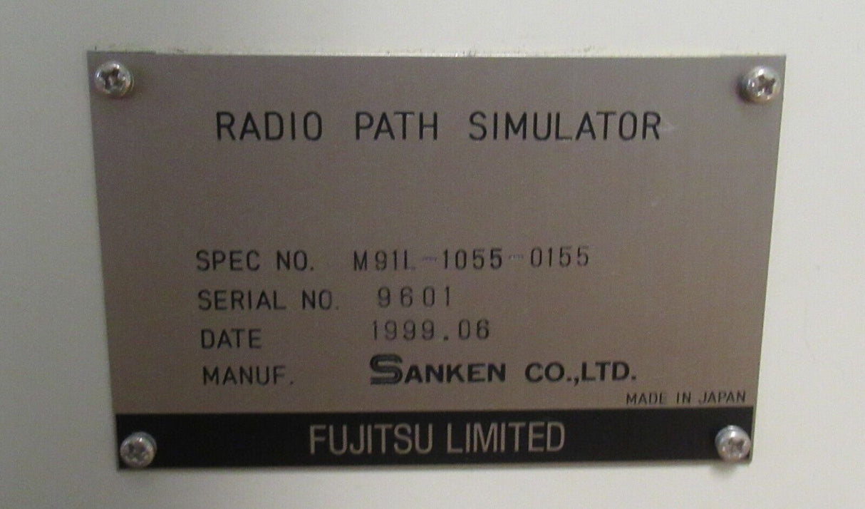 Fujitsu RF Path Simulator For U6GHz, Radio Path Simulator - M91L-1055-0155