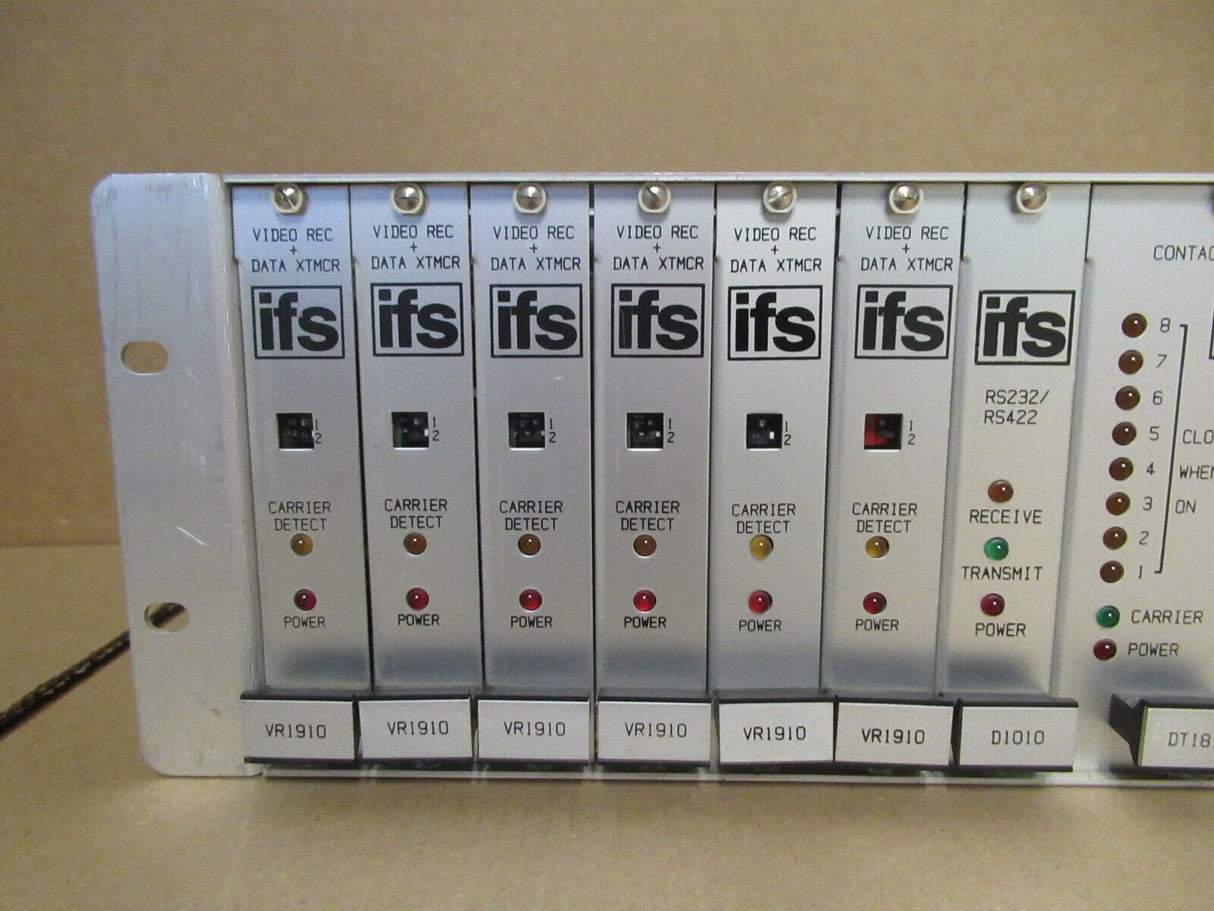 IFS R3 Rack Mount Card Cage 3U 14-Slot Chassis 7 x VR1910 2 x VIC5211M