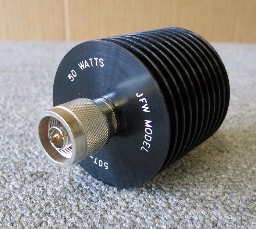 JFW Industries 50T-334-1.0 50 Watts Coaxial Fixed Attenuator RF Connector
