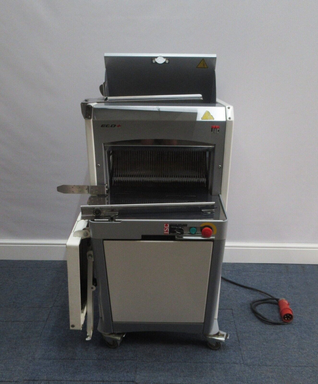 JAC Eco+ 450 Freestanding 10mm Automatic Bakery Bread Loaf Slicer 3-Phase 400V