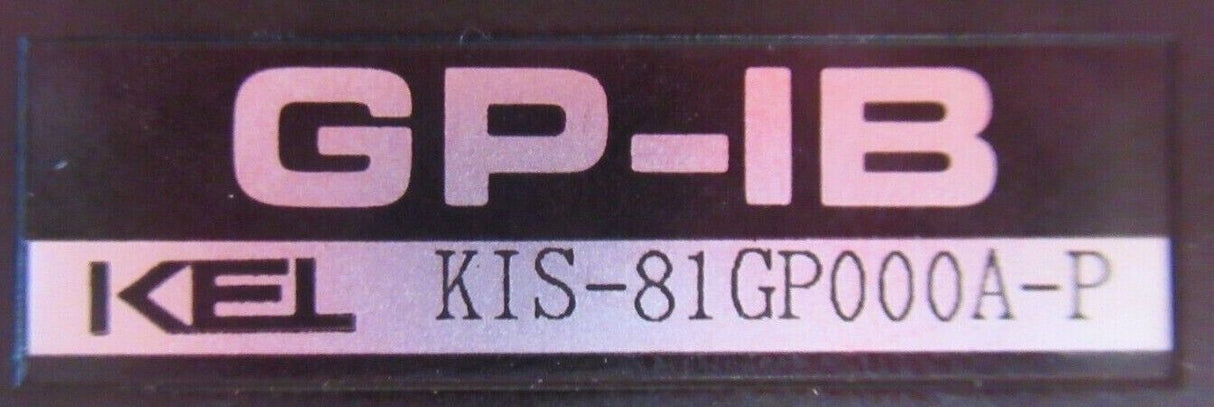Kel KIS-81GP000A-P GP-1B to Optical Interface System O-Shuttle GPIB