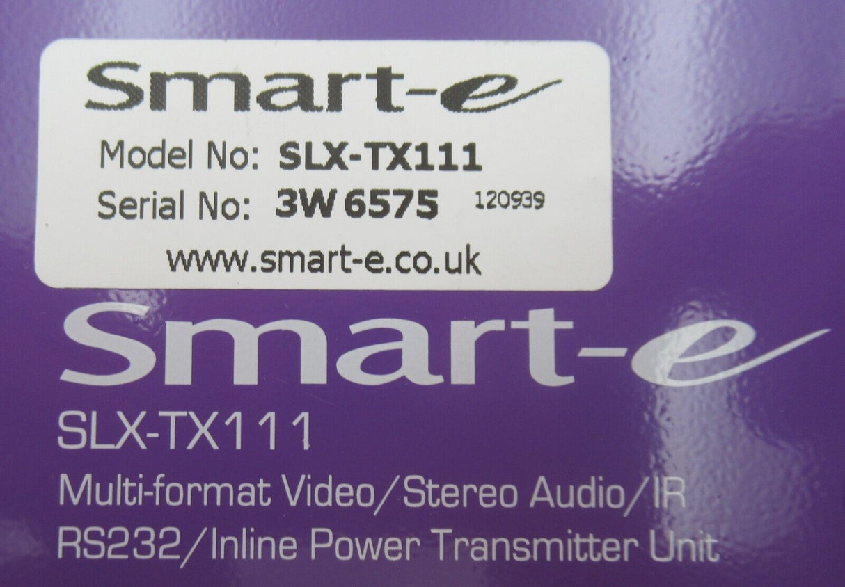 Smart-e SLX-TX111 Multi-Format Video/Audio/IR/RS232/Inline Power Transmitter