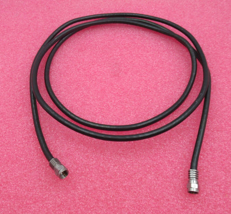 Konvolut 2 x F-Stecker auf F-Stecker, 2 m/3 m, schwarz, HF-Koaxialkabel