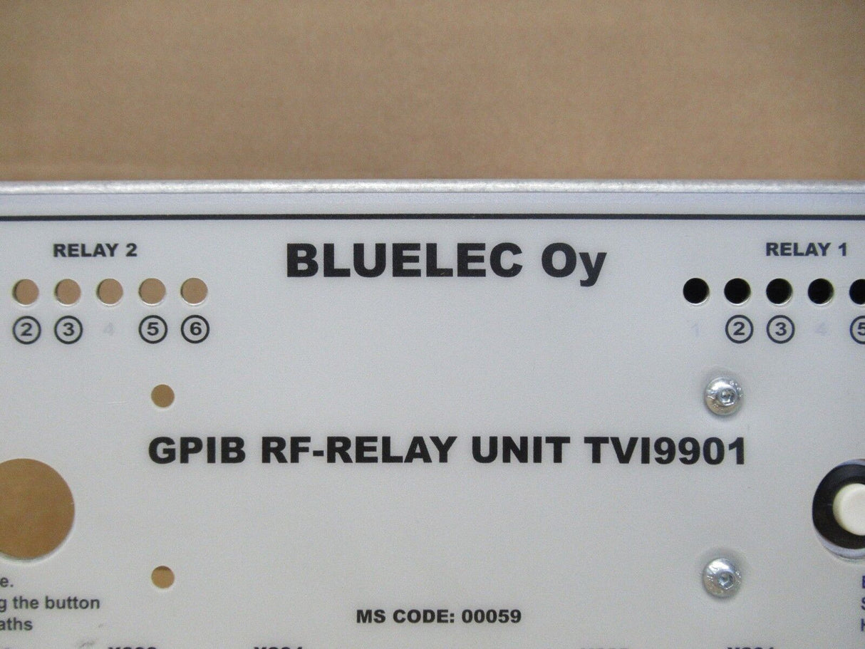 Unité de relais RF GPIB Bluelec TVI9901 4 x sorties 1 x unité de configuration de relais