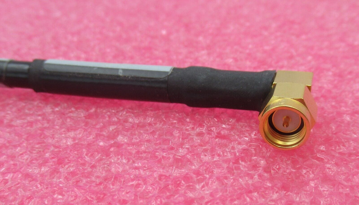 Huber & Suhner 990603C RF Coaxial Cable 30cm SMA Male Right Angle to Right Angle