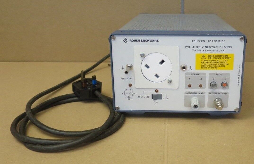 Rohde & Schwarz Two-Live V-Network ESH3-Z5 831.5518.52
