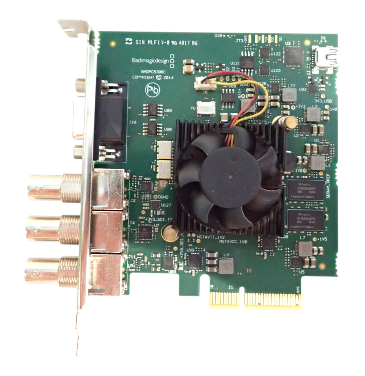 Blackmagic BDLKSDI4K Design DeckLink SDI 4K MultiRate PCIe Capture Playback Card5