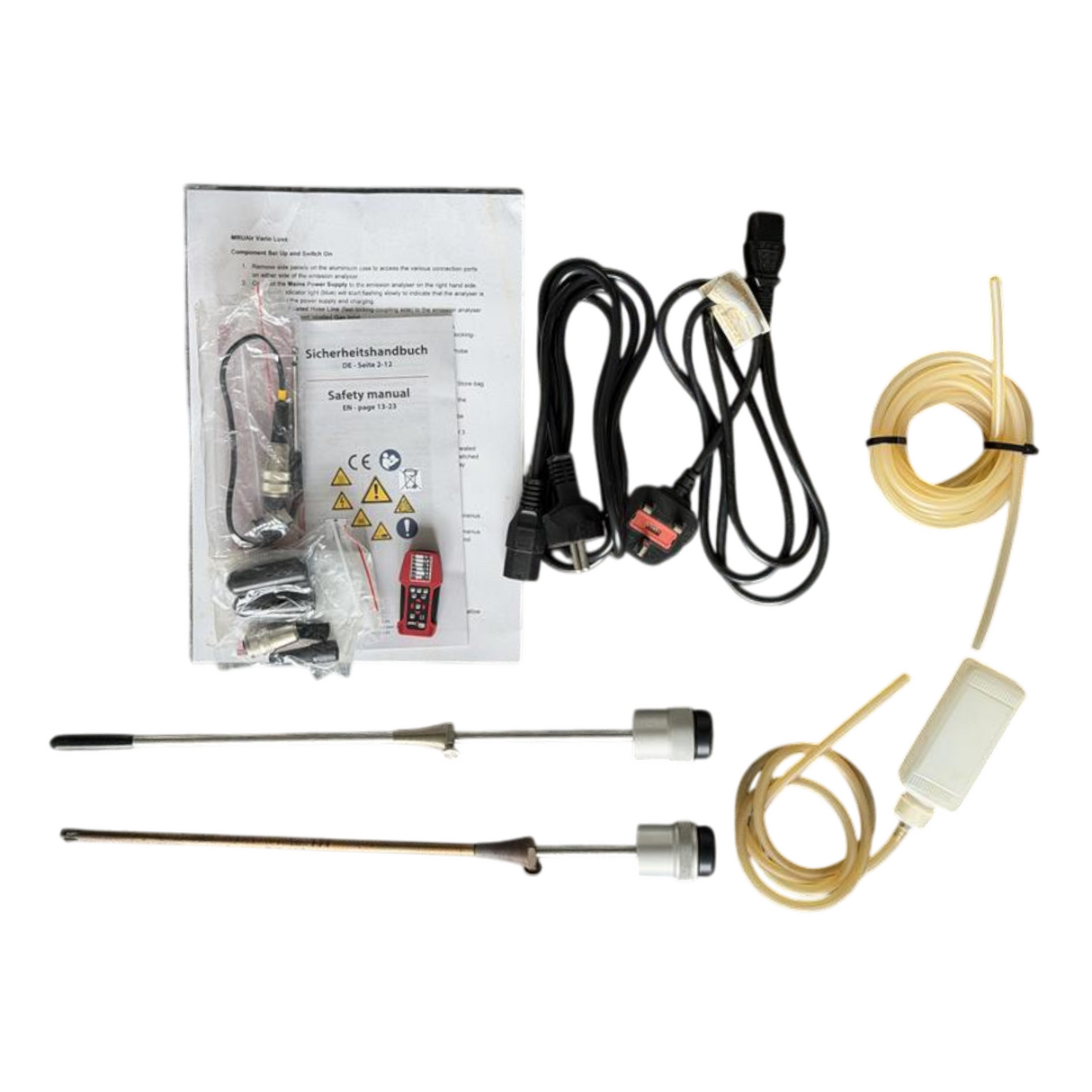 MRU AirFair VARIO luxx Portable Flue Gas Emission Analyser w/ Heated Probe Kit16