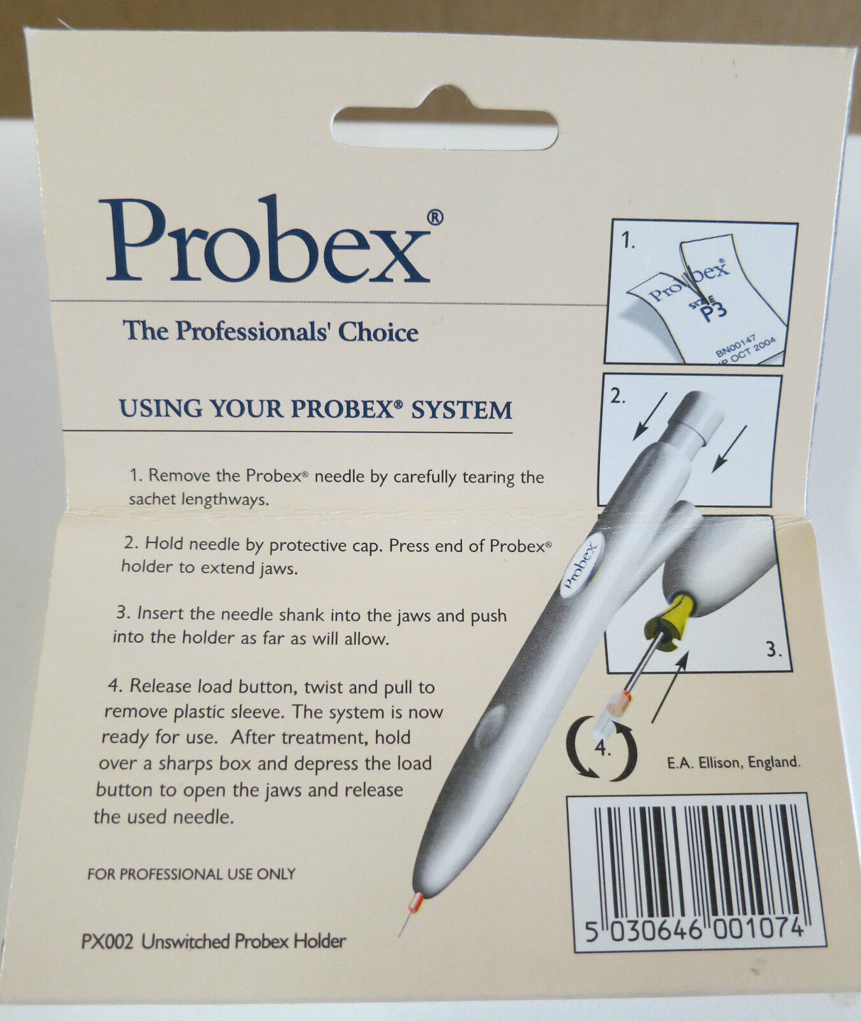Joblot Probex needleholder non switched BNC connectors & Cable BNC with clips