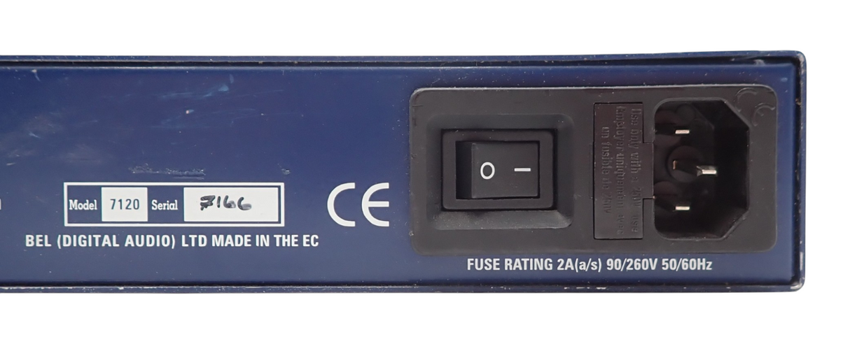 Bel Digital Audio 7120 7000 Series 2-Channel Analog Audio Delay Synchroniser10