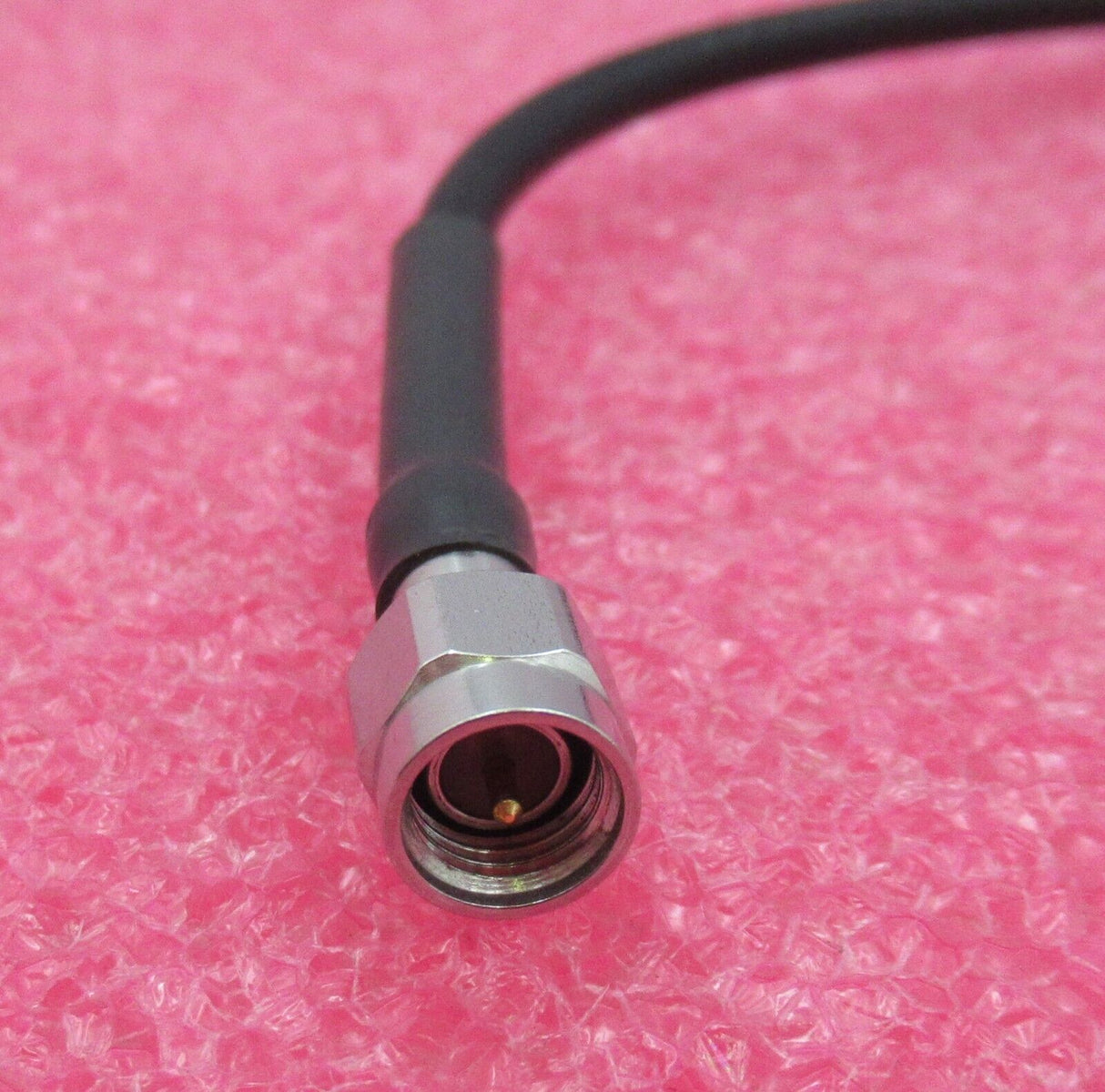SMA Plug Male Straight To SMA Plug Male Straight 260mm Black Coaxial RF Cable