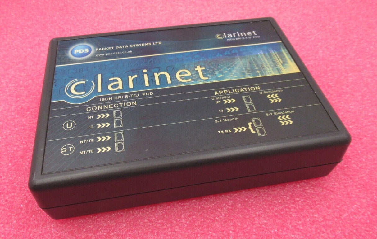 Packet Data Systems Clarinet Protocol Test System DASS2 DPNSS ISDN QSIG SIP SIPi